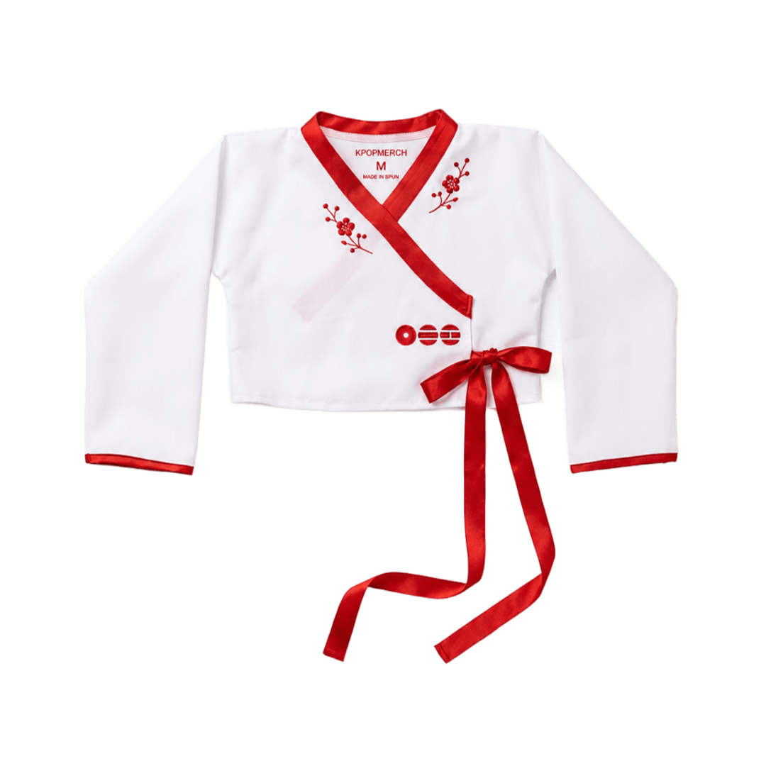 Hanbok Jeogori BTS Arirang Edition - Traje tradicional moderno coreano hecho a mano para mujer